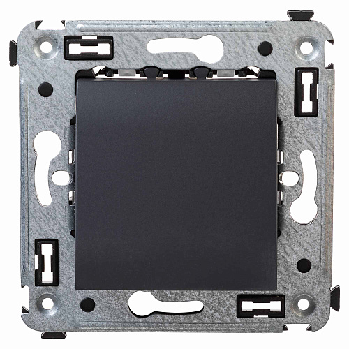 Вывод кабеля из стены, Avanti, черный матовый