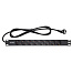 Блок распределения питания (PDU) 19" 16A, Вых:8 Schuko, Вх:Schuko