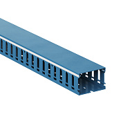 Короб перфорированный, синий RL12 60x40