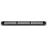 Патч-панель модульная 19", 1U, CAT6А, 24 модуля RJ45 Кейстоун (Keystone), неэкранированная