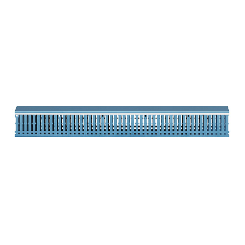 Короб перфорированный, синий RL6 80x60