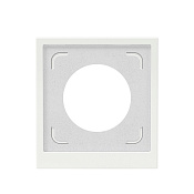 Рамка 1 пост IP44, KANT, белая магнолия