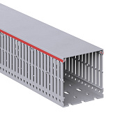 Короб перфорированный, серый RL6 80x80