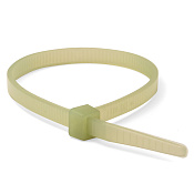 Хомут P4.6 устойчивый к высоким температурам, оливковый 2,5x100