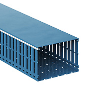 Короб перфорированный, синий RL12 150x100