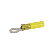 Наконечник кольцевой c изолированным фланцем ТУТ, для жилы сечением 4-6кв.мм с отверстием под винт М12 (НКИ-ТУТ)