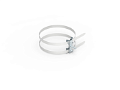 Двойной трубный хомут для изолированной мачты, D0-500 мм, M16