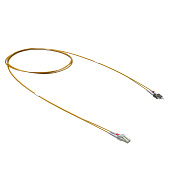 Оптический коммутационный шнур переходной двухволоконный (Duplex) LC-UPC/ST-UPC, 50/125 OM2, 3 м