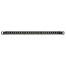 Патч-панель 19", 0.5 U,CAT6, 24 порта RJ45, экранированная