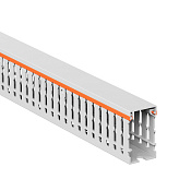 Короб перфорированный RLHF6 25x40, без галогенов, светло-серый