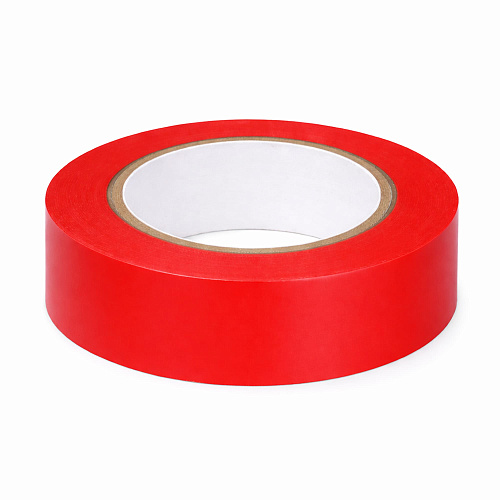 Лента изоляционная ПВХ 15x0,13 10м в рулоне Красная