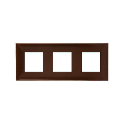 Рамка 3 поста (6 мод.), Avanti, карамельный жемчуг