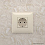 Розетка в стену, 2P+E, с з/ш, Avanti, ванильная дымка