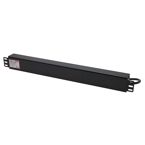 Блок распределения питания (PDU) 0U 10A с индикацией и защитой, Вых:11 С13, Вх:С14