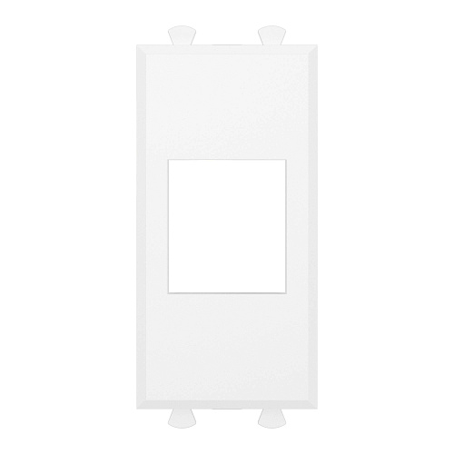 Адаптер без шторки для Кейстоун (Keystone), Avanti, белое облако, 1 модуль