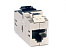 Модуль  Кейстоун (Keystone) RJ45 CAT6 проходной экранированный(STP) серебристый(форм-фактор МС)