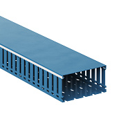 Короб перфорированный, синий RL12 120x60