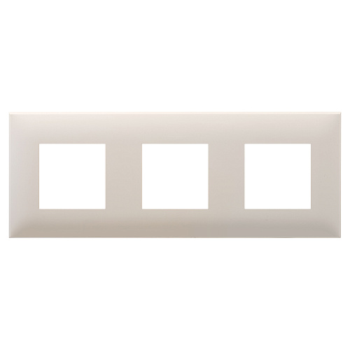 Рамка 3 поста (6 мод.), Avanti, ванильная дымка