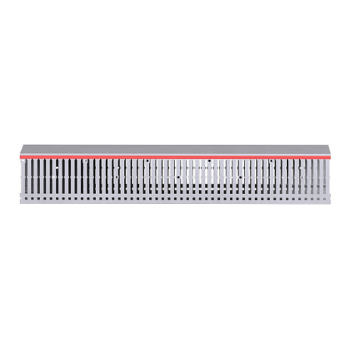 Короб перфорированный, серый RL6 100x80