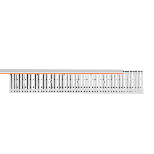 Короб перфорированный RLHF6 60x80, без галогенов, светло-серый