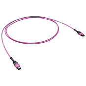Оптическая соединительная сборка 12ОВ 50/125 OM4, 1xMTP PRO(12)m/1xMTP PRO(12)m, тип В, 10 м