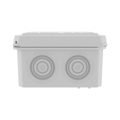 Коробка ответвительная с 8+2 кабельными вводами д.20/20мм, IP55,70х70х40мм