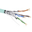 Кабель CAT 6А, U/FTP, нг(А)-HF, бухта 500м, аква