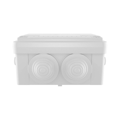 Коробка ответвит. с 6 кабельными вводами д.25мм, IP55, 100х100х50мм