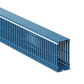 Короб перфорированный, синий RL6 40x80