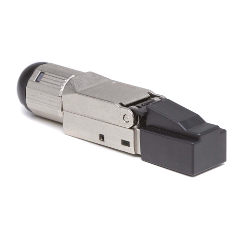 Коннектор полевого монтажа (Tool Less) 8P8C CAT 6 экранированный