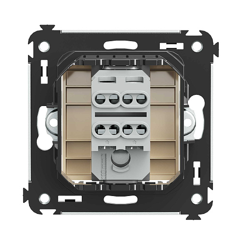 Инвертор одноклавишный в стену, Avanti, ванильная дымка