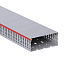 Короб перфорированный, серый RL6 100x40