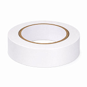 Лента изоляционная ПВХ 19x0,15 20м в рулоне Белая