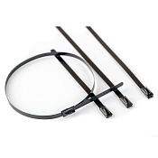 Хомут из нержавеющей стали AISI 304 7.9x1200 мм с эпоксидно-полиэстерным покрытием