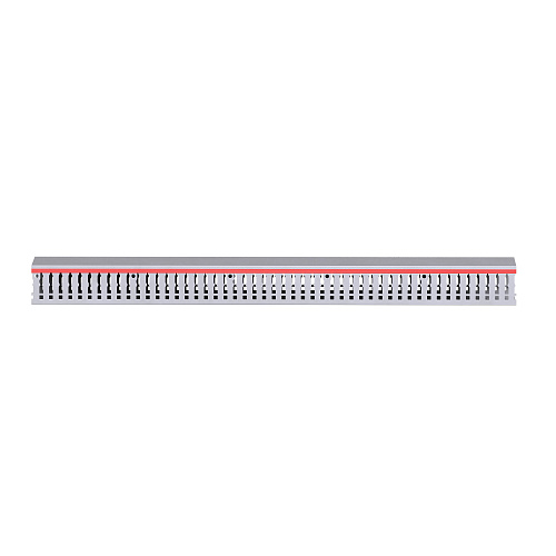 Короб перфорированный, серый RL6 60x40
