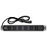 Блок распределения питания (PDU) 19" 16A, Вых:6 х C19, Вх:C20 х 2м
