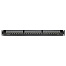 Патч-панель модульная 19", 1U, CAT5E, 24 модуля RJ45 Кейстоун (Keystone), экранированная