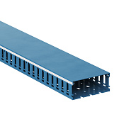 Короб перфорированный, синий RL12 100x40