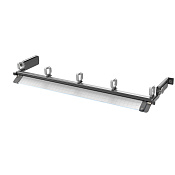 Организатор фронтальный для оптических полок и панелей высотой 1U,регулируемый, с откидной панелью для маркировки