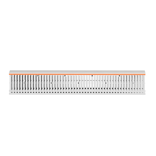 Короб перфорированный RLHF6 60x80, без галогенов, светло-серый