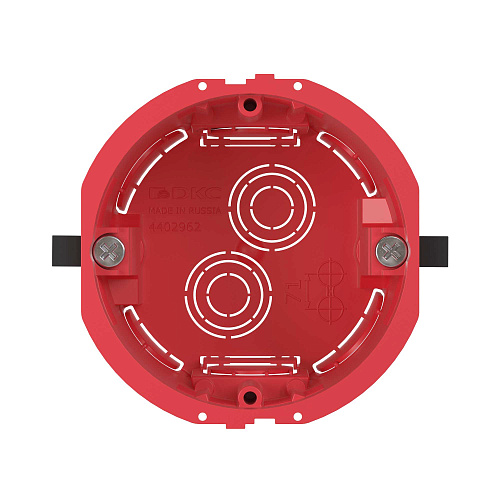 Подрозеточная коробка для полых стен, глубиной 60мм, 2 модуля    