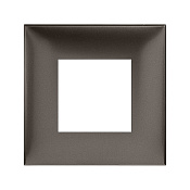 Рамка 1 пост (2 мод.), Avanti, серый жемчуг
