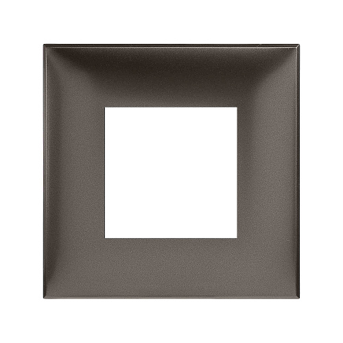 Рамка 1 пост (2 мод.), Avanti, серый жемчуг