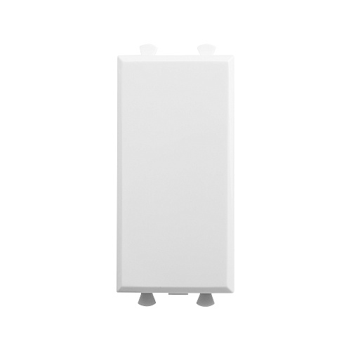 Заглушка модульная, Avanti, белое облако, 1 модуль