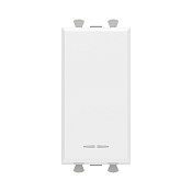 Переключатель модульный, Avanti, белое облако, 1 модуль