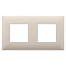 Рамка 2 поста (4 мод.), Avanti, ванильная дымка