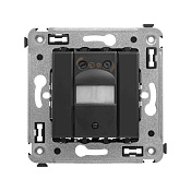 Датчик движения в стену, Avanti, черный матовый