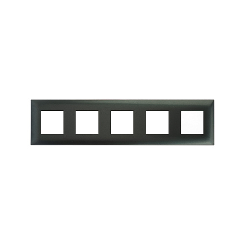 Рамка 5 постов (10 мод.), Avanti, сине-зеленый жемчуг