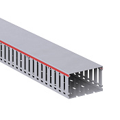 Короб перфорированный, серый RL12 100x60