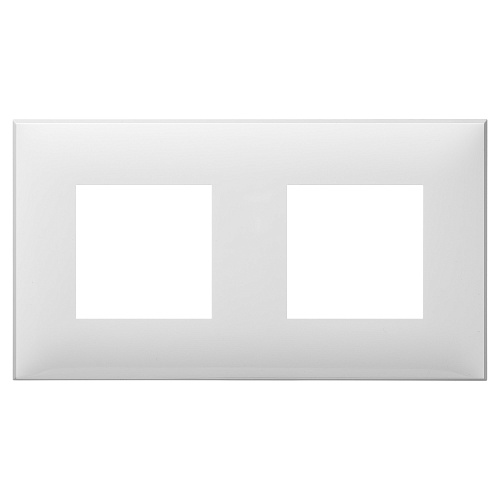 Рамка 2 поста (4 мод.), Avanti, белое облако